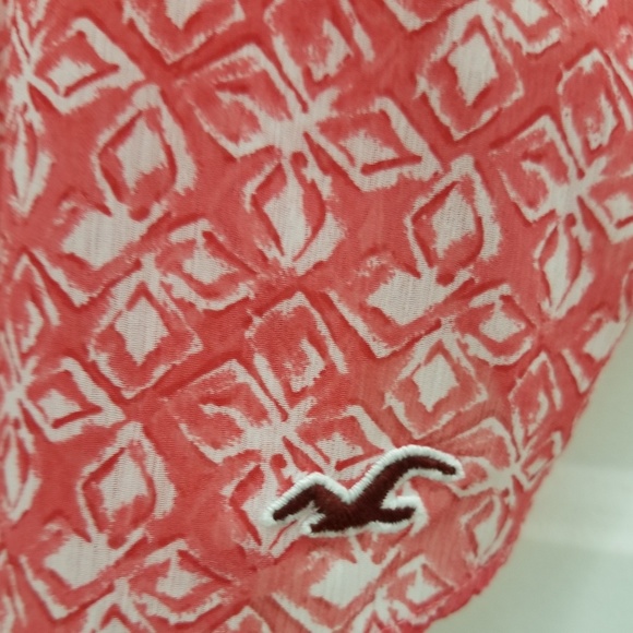 HOLLISTER SHEER BOHO TOP  SIZE SM - Picture 4 of 5